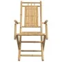 Sillas de jardín plegables 2 unidades bambú 53x66x99 cm de vidaXL, Sillas de jardín - Ref: Foro24-368038, Precio: 163,43 €, D...