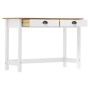 Mesa consola Hill con 2 cajones madera pino 110x45x74 cm de vidaXL, Mesas auxiliares - Ref: Foro24-288994, Precio: 101,79 €, ...