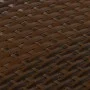 Balcony awnings 5 pcs synthetic rattan brown black 255x19 cm by vidaXL, fence panels - Ref: Foro24-156314, Price: 26,89 €, Di...