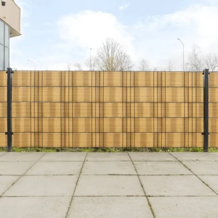 Balkonmarkisen 5 Stück hellbraunes synthetisches Rattan 255x19 cm von vidaXL, Zaunpaneele - Ref: Foro24-156316, Preis: 27,01 ...