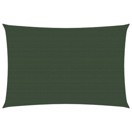 Toldo de vela HDPE verde oscuro 160 g/m² 5x6 m de vidaXL, Sombrillas - Ref: Foro24-311466, Precio: 62,41 €, Descuento: %