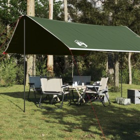 Lona de camping impermeable verde 430x380x210 cm de vidaXL, Tiendas de campaña - Ref: Foro24-94679, Precio: 52,41 €, Descuent...