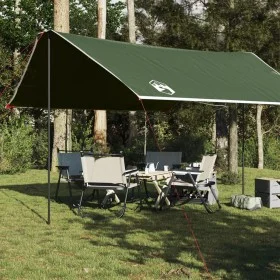 Lona de camping impermeable verde 430x380x210 cm de vidaXL, Tiendas de campaña - Ref: Foro24-94679, Precio: 53,35 €, Descuent...