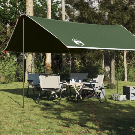 Lona de camping impermeable verde 430x380x210 cm de vidaXL, Tiendas de campaña - Ref: Foro24-94679, Precio: 52,41 €, Descuent...