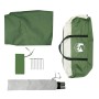 Lona de camping impermeable verde 430x380x210 cm de vidaXL, Tiendas de campaña - Ref: Foro24-94679, Precio: 52,41 €, Descuent...