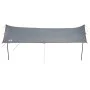Lona de camping impermeable gris y naranja 460x305x210 cm de vidaXL, Tiendas de campaña - Ref: Foro24-94687, Precio: 55,94 €,...