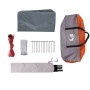 Lona de camping impermeable gris y naranja 460x305x210 cm de vidaXL, Tiendas de campaña - Ref: Foro24-94687, Precio: 54,91 €,...