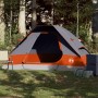 Tienda de campaña iglú para 2 personas impermeable gris naranja de vidaXL, Tiendas de campaña - Ref: Foro24-94775, Precio: 59...