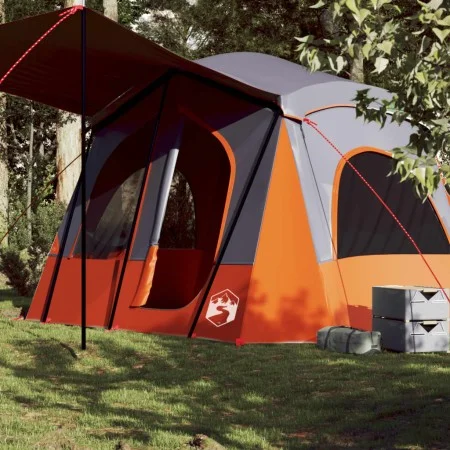 Tienda de campaña para 5 personas impermeable gris y naranja de vidaXL, Tiendas de campaña - Ref: Foro24-94754, Precio: 163,5...