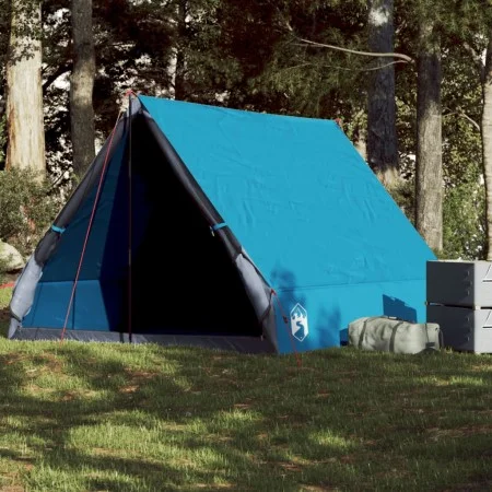 Tienda de campaña marco en A para 2 personas impermeable azul de vidaXL, Tiendas de campaña - Ref: Foro24-94756, Precio: 43,2...