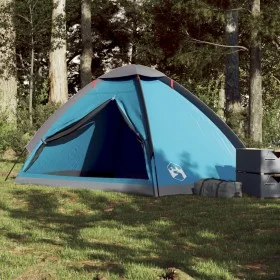 Tienda de campaña iglú para 4 personas impermeable azul de vidaXL, Tiendas de campaña - Ref: Foro24-94763, Precio: 53,49 €, D...