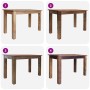 Mesa de comedor de madera maciza de caoba 120x60x77 cm en Mesas de comedor | Comprar online en Foru.es