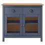 Mesita de noche Hill madera maciza de pino gris 90x40x80 cm de vidaXL, Aparadores - Ref: Foro24-288941, Precio: 139,46 €, Des...