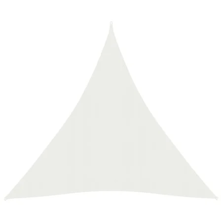 Toldo de vela blanco HDPE 160 g/m² 5x7x7 m de vidaXL, Sombrillas - Ref: Foro24-311264, Precio: 45,98 €, Descuento: %