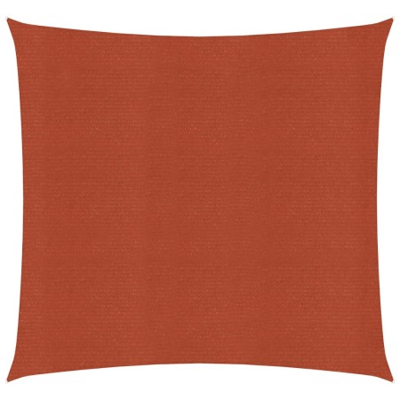 Toldo de vela HDPE terracota 160 g/m² 2,5x3 m de vidaXL, Sombrillas - Ref: Foro24-311342, Precio: 26,23 €, Descuento: %