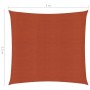 Toldo de vela HDPE terracota 160 g/m² 2,5x3 m de vidaXL, Sombrillas - Ref: Foro24-311342, Precio: 26,23 €, Descuento: %