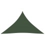 Toldo de vela verde oscuro HDPE 160 g/m² 2,5x2,5x3,5 m de vidaXL, Sombrillas - Ref: Foro24-311471, Precio: 20,19 €, Descuento: %