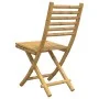 Sillas de jardín plegables 2 unidades bambú 43x54x88 cm de vidaXL, Sillas de jardín - Ref: Foro24-368039, Precio: 138,10 €, D...