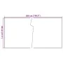 Toldo para balcón ratán sintético negro 500x80 cm by vidaXL, fence panels - Ref: Foro24-156301, Price: 41,89 €, Discount: %