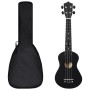 Set de ukelele soprano con funda para niños negro 23" de vidaXL, Instrumentos de cuerda - Ref: Foro24-70152, Precio: 35,31 €,...