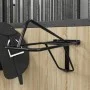 Soporte de silla montura de pared plegable hierro negro de vidaXL, Soportes para sillas de montar - Ref: Foro24-172437, Preci...