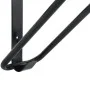 Soporte de silla montura de pared plegable hierro negro de vidaXL, Soportes para sillas de montar - Ref: Foro24-172437, Preci...