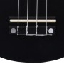 Set de ukelele soprano con funda para niños negro 23" de vidaXL, Instrumentos de cuerda - Ref: Foro24-70152, Precio: 35,31 €,...