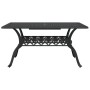 Juego de comedor de jardín 5 piezas aluminio fundido negro de vidaXL, Conjuntos de jardín - Ref: Foro24-3216317, Precio: 966,...