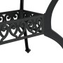 Juego de comedor de jardín 5 piezas aluminio fundido negro de vidaXL, Conjuntos de jardín - Ref: Foro24-3216317, Precio: 966,...