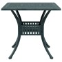 Mesa y sillas de bistró 3 piezas aluminio fundido verde de vidaXL, Conjuntos de jardín - Ref: Foro24-3216348, Precio: 456,28 ...