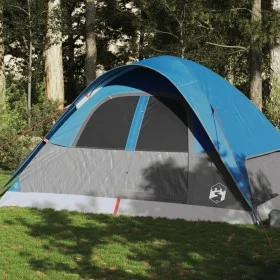 Tienda de campaña familiar iglú 6 personas impermeable azul de vidaXL, Tiendas de campaña - Ref: Foro24-94556, Precio: 107,41...