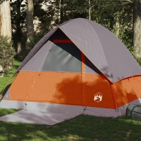 Tienda de campaña iglú para 4 personas impermeable naranja de vidaXL, Tiendas de campaña - Ref: Foro24-94701, Precio: 77,59 €...