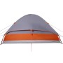 Tienda familiar con cúpula impermeable 6 personas gris naranja de vidaXL, Tiendas de campaña - Ref: Foro24-94783, Precio: 116...