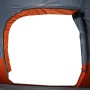 Tienda familiar con cúpula impermeable 6 personas gris naranja de vidaXL, Tiendas de campaña - Ref: Foro24-94783, Precio: 116...