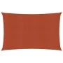 Toldo de vela HDPE terracota 160 g/m² 6x7 m de vidaXL, Sombrillas - Ref: Foro24-311359, Precio: 76,63 €, Descuento: %