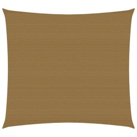 Toldo de vela HDPE gris taupe 160 g/m² 4x4 m de vidaXL, Sombrillas - Ref: Foro24-311386, Precio: 40,03 €, Descuento: %