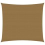 Toldo de vela HDPE gris taupe 160 g/m² 4x4 m de vidaXL, Sombrillas - Ref: Foro24-311386, Precio: 40,03 €, Descuento: %