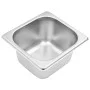 Soporte bandeja Gastronorm con 8 bandejas 1/6 acero inoxidable de vidaXL, Contenedores para utensilios de cocina - Ref: Foro2...