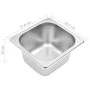 Soporte bandeja Gastronorm con 8 bandejas 1/6 acero inoxidable de vidaXL, Contenedores para utensilios de cocina - Ref: Foro2...