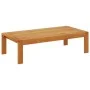 Mesa de jardín madera maciza de acacia 100x50x27 cm de vidaXL, Sofás modulares de exterior - Ref: Foro24-367620, Precio: 77,6...