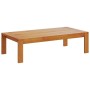 Mesa de jardín madera maciza de acacia 100x50x27 cm de vidaXL, Sofás modulares de exterior - Ref: Foro24-367620, Precio: 76,1...
