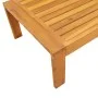 Mesa de jardín madera maciza de acacia 100x50x27 cm de vidaXL, Sofás modulares de exterior - Ref: Foro24-367620, Precio: 77,6...