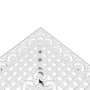 Mesa y sillas de bistró 3 piezas aluminio fundido blanco de vidaXL, Conjuntos de jardín - Ref: Foro24-3216347, Precio: 487,13...