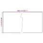 Toldo para balcón ratán sintético negro 1000x80 cm de vidaXL, Paneles de vallas - Ref: Foro24-156307, Precio: 98,51 €, Descue...