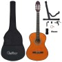 Set de guitarra clásica para principiantes 12 piezas 4/4 39" de vidaXL, Guitarras - Ref: Foro24-70113, Precio: 96,62 €, Descu...