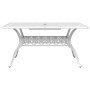 Juego de comedor de jardín 5 piezas aluminio fundido blanco de vidaXL, Conjuntos de jardín - Ref: Foro24-3216318, Precio: 1,0...