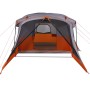 Tienda de campaña con porche 4 personas impermeable naranja de vidaXL, Tiendas de campaña - Ref: Foro24-94538, Precio: 231,74...