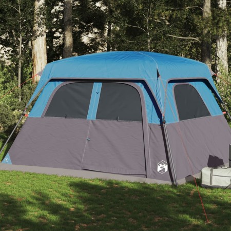 Tienda de campaña familiar para 6 personas impermeable azul de vidaXL, Tiendas de campaña - Ref: Foro24-94546, Precio: 166,71...