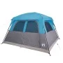 Tienda de campaña familiar para 6 personas impermeable azul de vidaXL, Tiendas de campaña - Ref: Foro24-94546, Precio: 170,51...