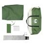Lona de camping impermeable verde 430x380x210 cm de vidaXL, Tiendas de campaña - Ref: Foro24-94682, Precio: 59,60 €, Descuent...